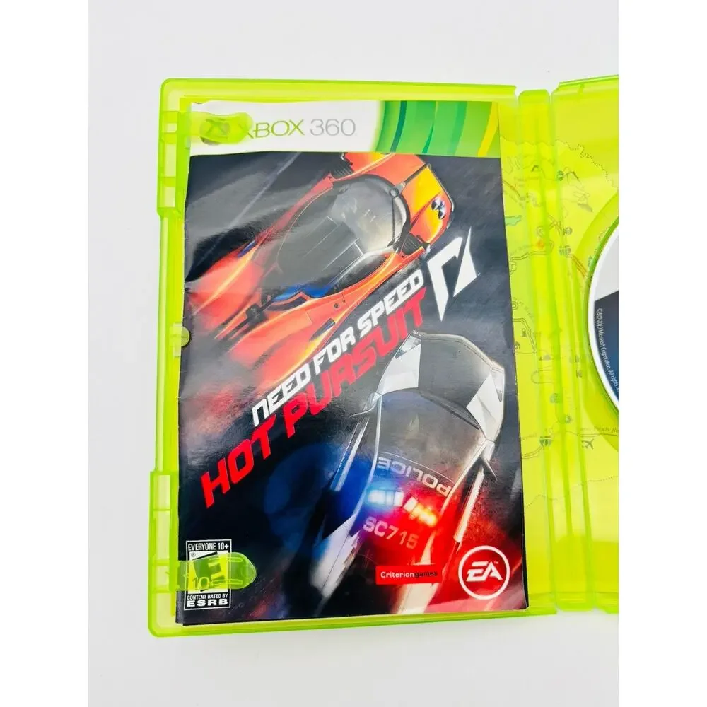 Need for Speed Hot Pursuit (Microsoft Xbox 360,2010) Complete, Tested/Works VG